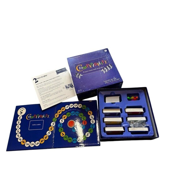 Compatibility Board Game Great Minds Really Think Alike Complete Rare - Picture 7 of 8